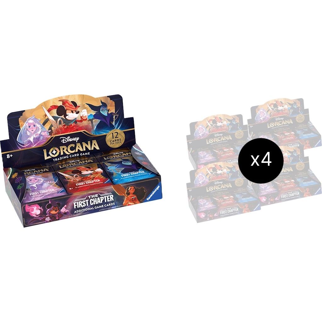 Image for Disney Lorcana: The First Chapter Booster Box Case - Disney Lorcana