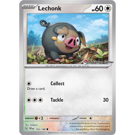 Image for Lechonk (Pokemon Center Exclusive) (155/198) (MCAP) - Pokemon