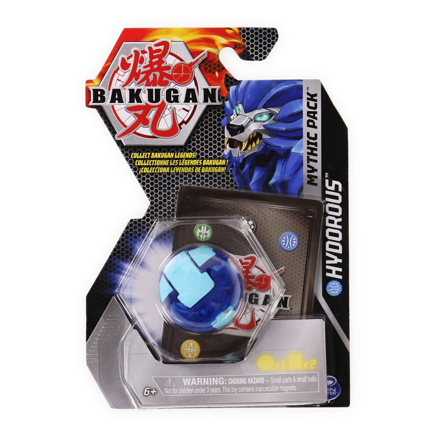 Image for Mythic Series Bakugan Single Pack - Aquos Hydorous - Bakugan TCG
