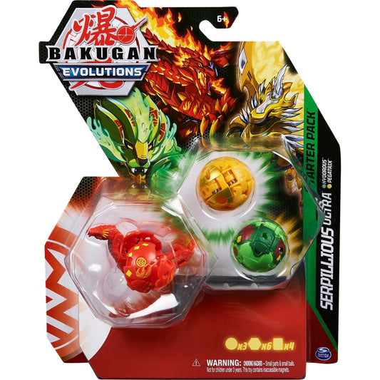 Image for Bakugan Starter 3-Pack - Pyrus Serpillious Ultra - Bakugan TCG
