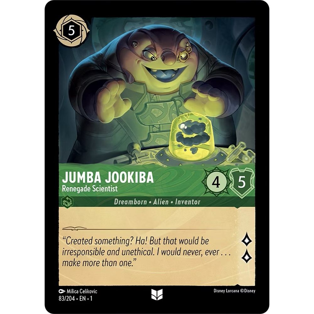 Image for Jumba Jookiba - Renegade Scientist (83/204) (1) - Disney Lorcana