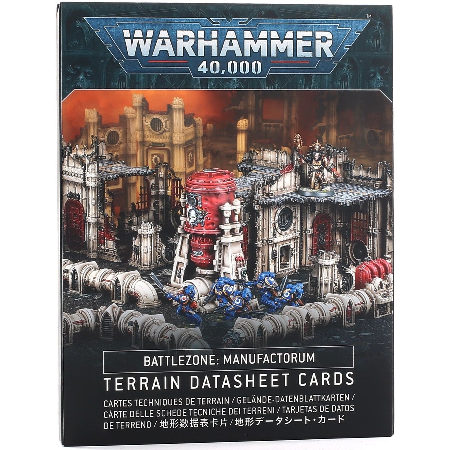 Image for Warhammer 40K: Batllezone: Manufactorum - Datasheet Cards - Warhammer Game Accessories