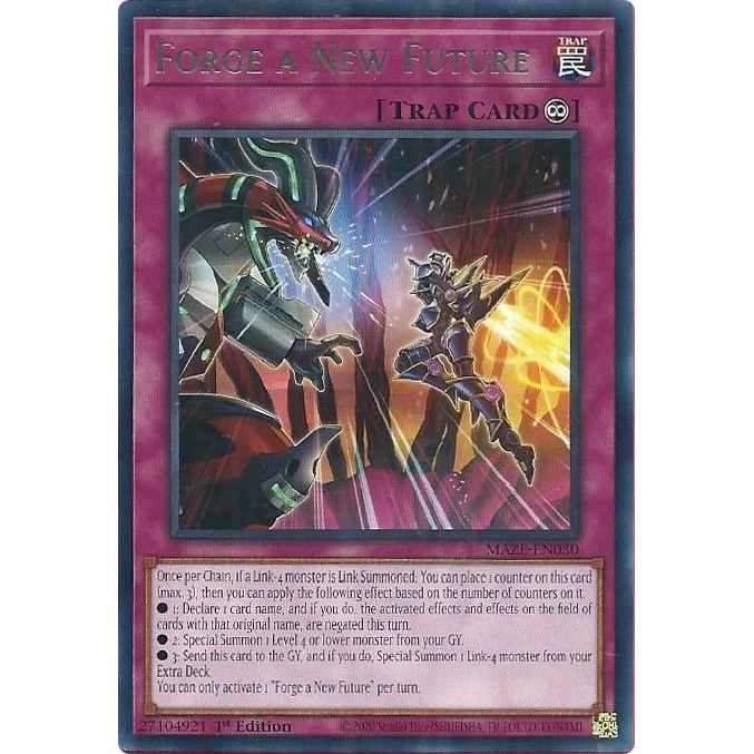 Image for Forge a New Future (MAZE-EN030) (MAZE) - YuGiOh