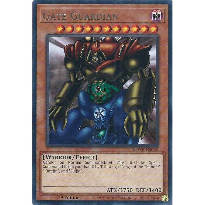 Image for Gate Guardian (MAZE-EN035) (MAZE) - YuGiOh