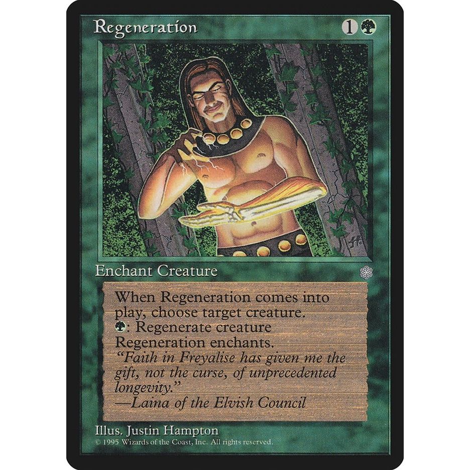 Image for Regeneration (ICE) - Magic: The Gathering