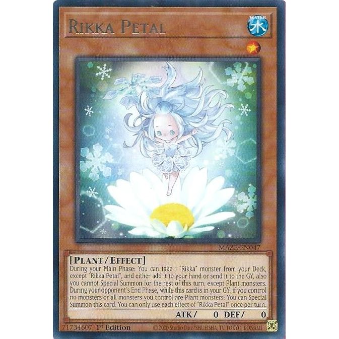 Image for Rikka Petal (MAZE-EN047) (MAZE) - YuGiOh