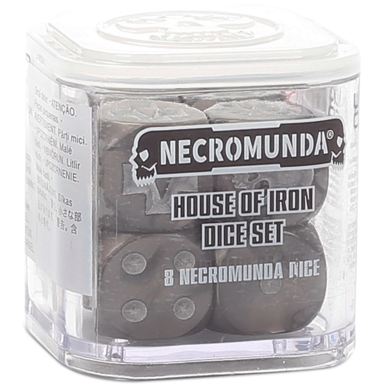 Image for Necromunda: House of Iron Dice Set (8-Pack) - Warhammer Game Accessories