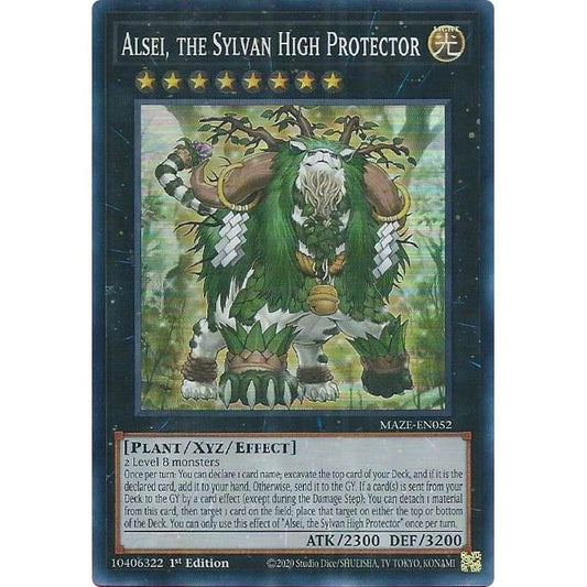 Image for Alsei, the Sylvan High Protector (MAZE-EN052) (MAZE) - YuGiOh