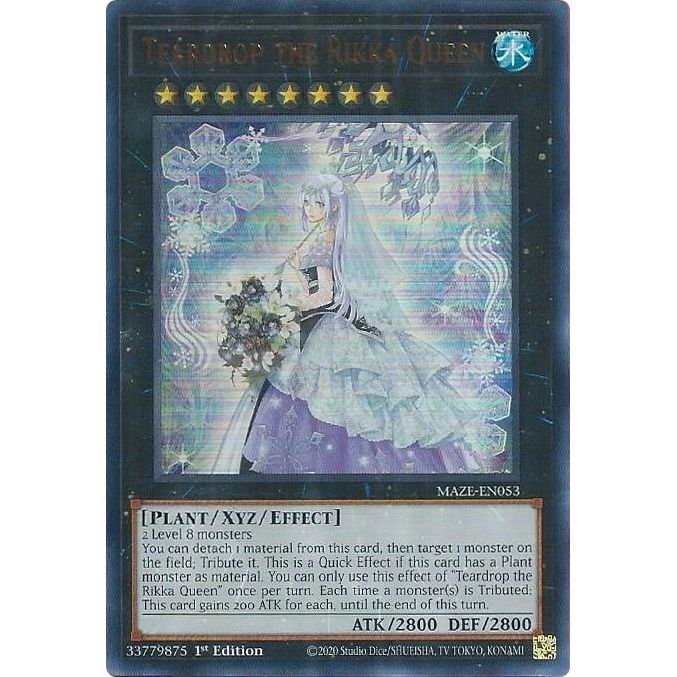 Image for Teardrop the Rikka Queen (MAZE-EN053) (MAZE) - YuGiOh