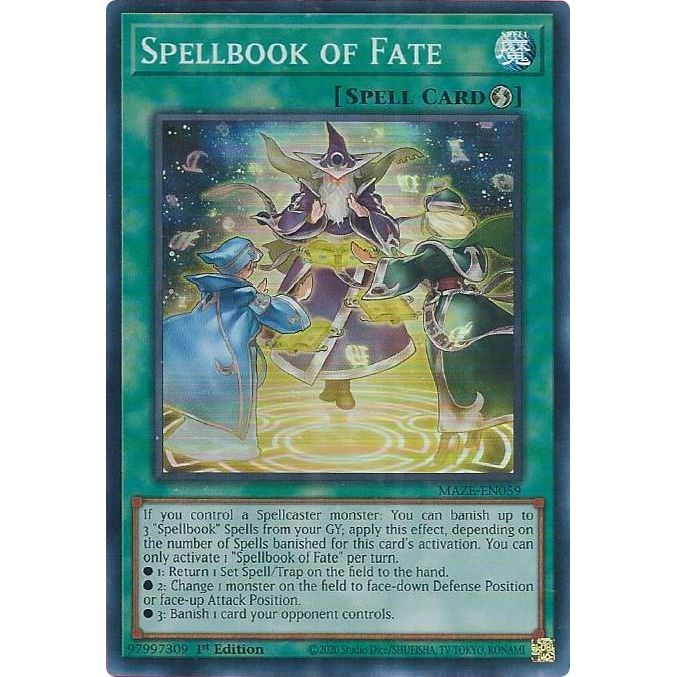 Image for Spellbook of Fate (MAZE-EN059) (MAZE) - YuGiOh