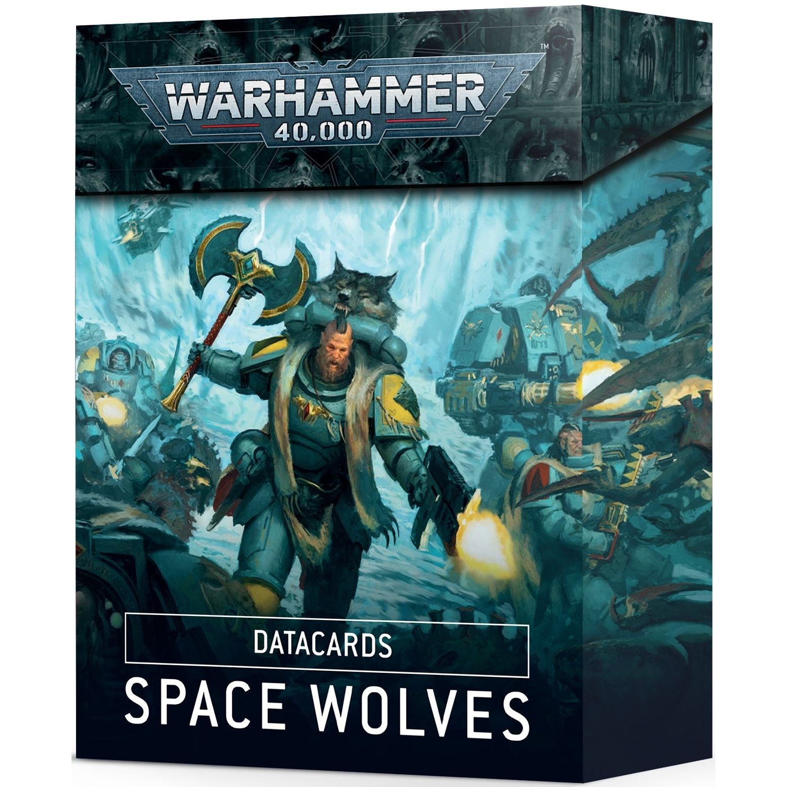 Image for Warhammer: 40K - Datacards: Space Wolves (53-02) - Warhammer Game Accessories