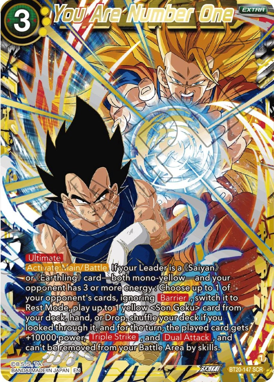 Image for You Are Number One (Alternate Art) (BT20-147) (DBS-B20) - Dragon Ball Super: Masters