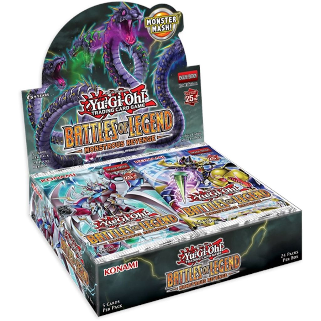 Image for Battles of Legend: Monstrous Revenge Booster Box - YuGiOh