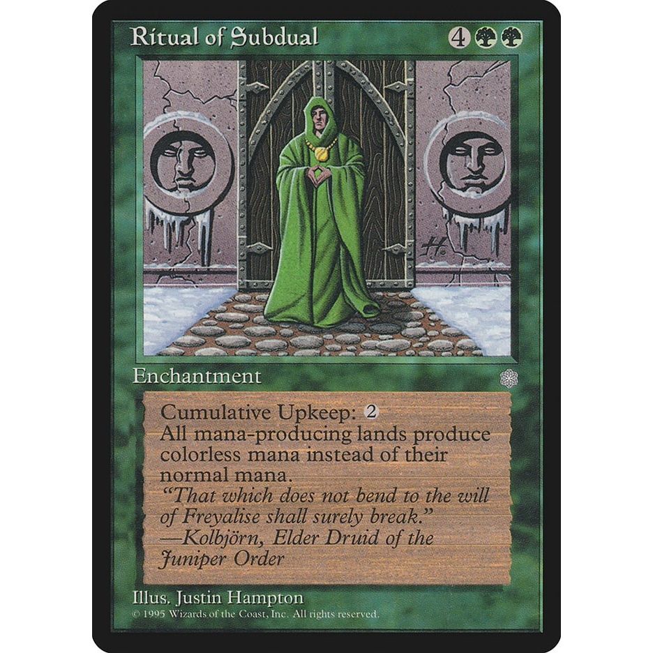 Image for Ritual of Subdual (ICE) - Magic: The Gathering