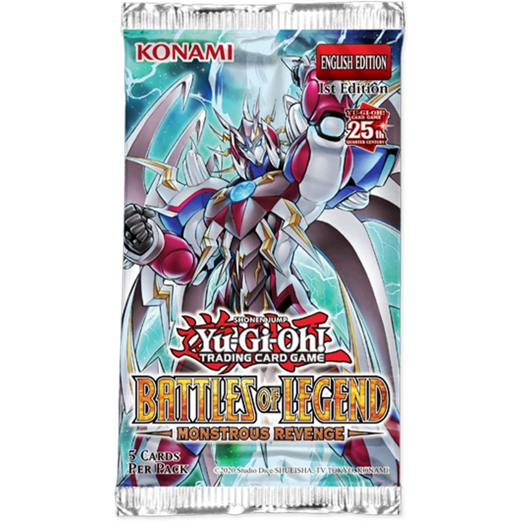 Image for Battles of Legend: Monstrous Revenge Booster Pack - YuGiOh
