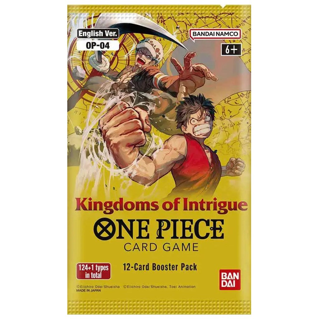 Image for Kingdoms of Intrigue - Booster Pack - One Piece Card Game