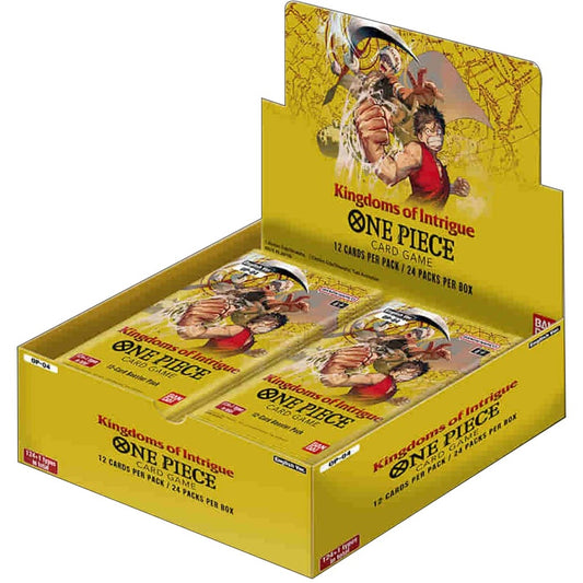 Image for Kingdoms of Intrigue - Booster Box - One Piece Card Game