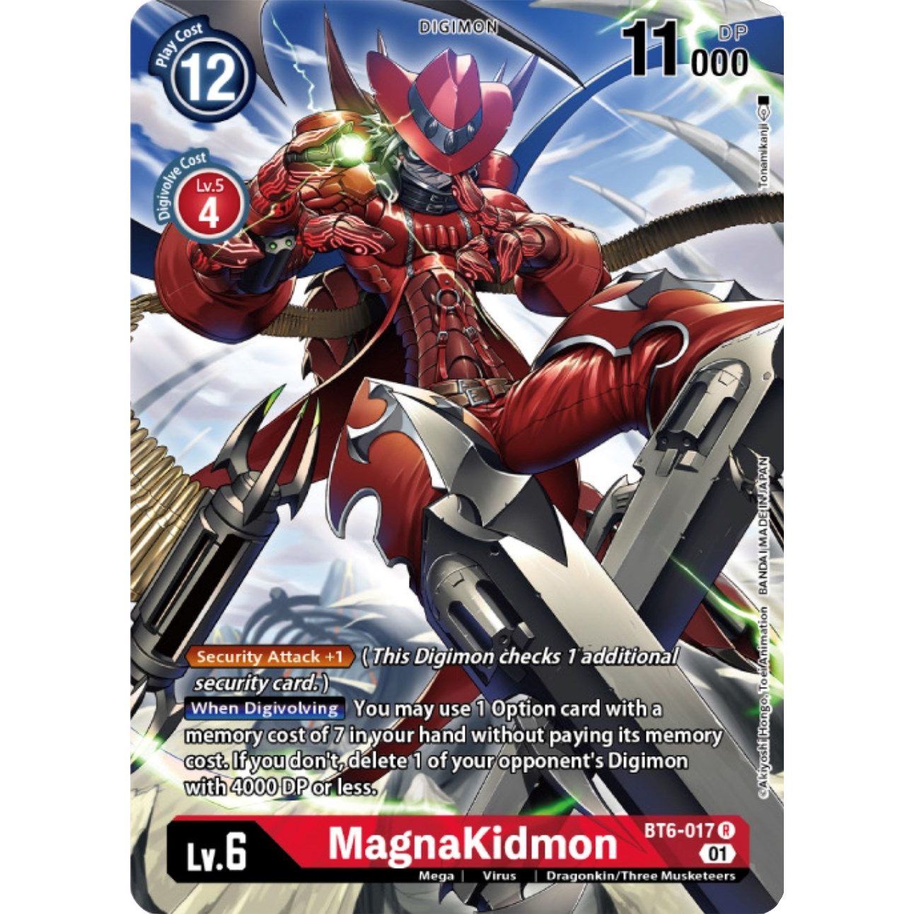 Image for MagnaKidmon (Digimon Card Game Deck Box Set) (BT6-017 R) (BT06) - Digimon Card Game