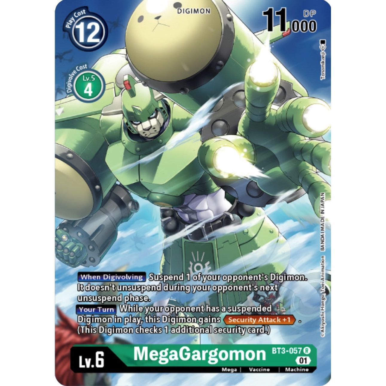 Image for MegaGargomon (Digimon Card Game Deck Box Set) (BT3-057 R) (BT01-03B) - Digimon Card Game