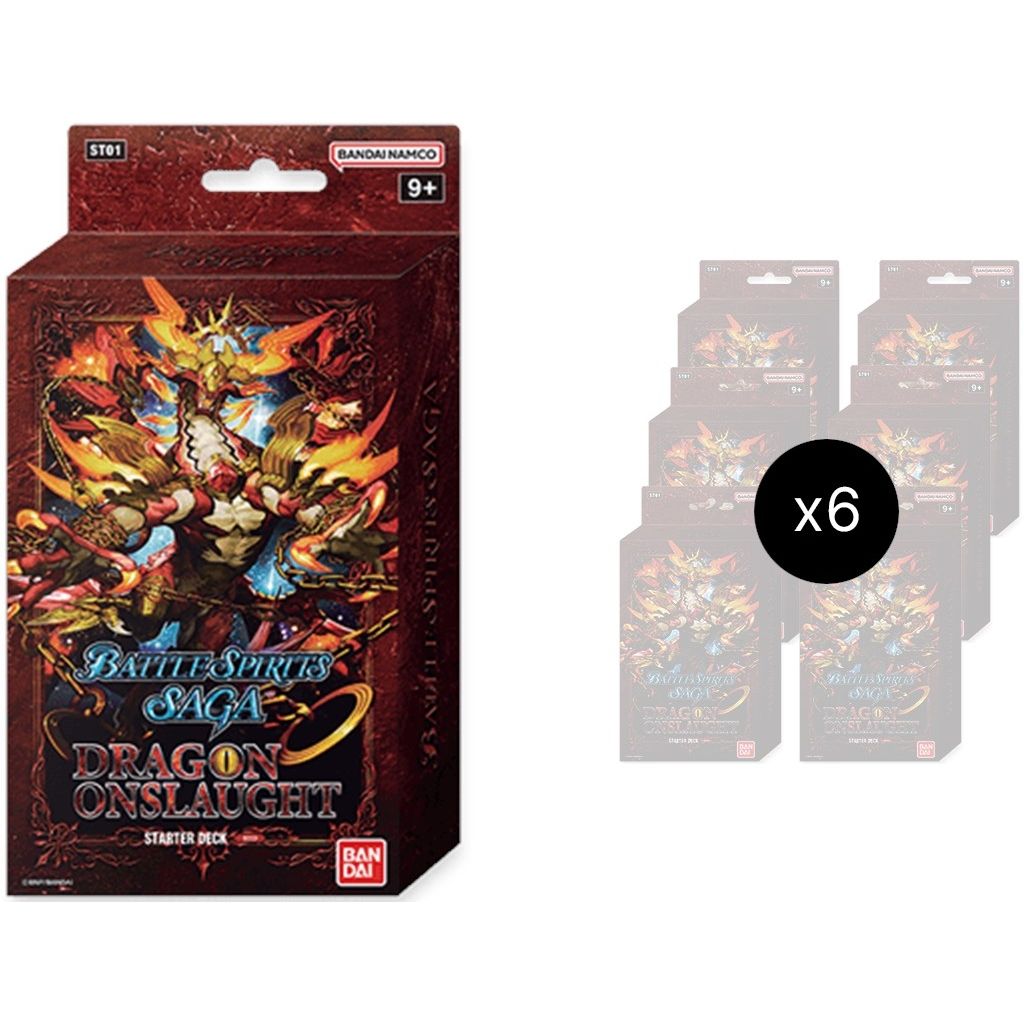 Image for Starter Deck 1: Dragon Onslaught Display - Battle Spirits Saga