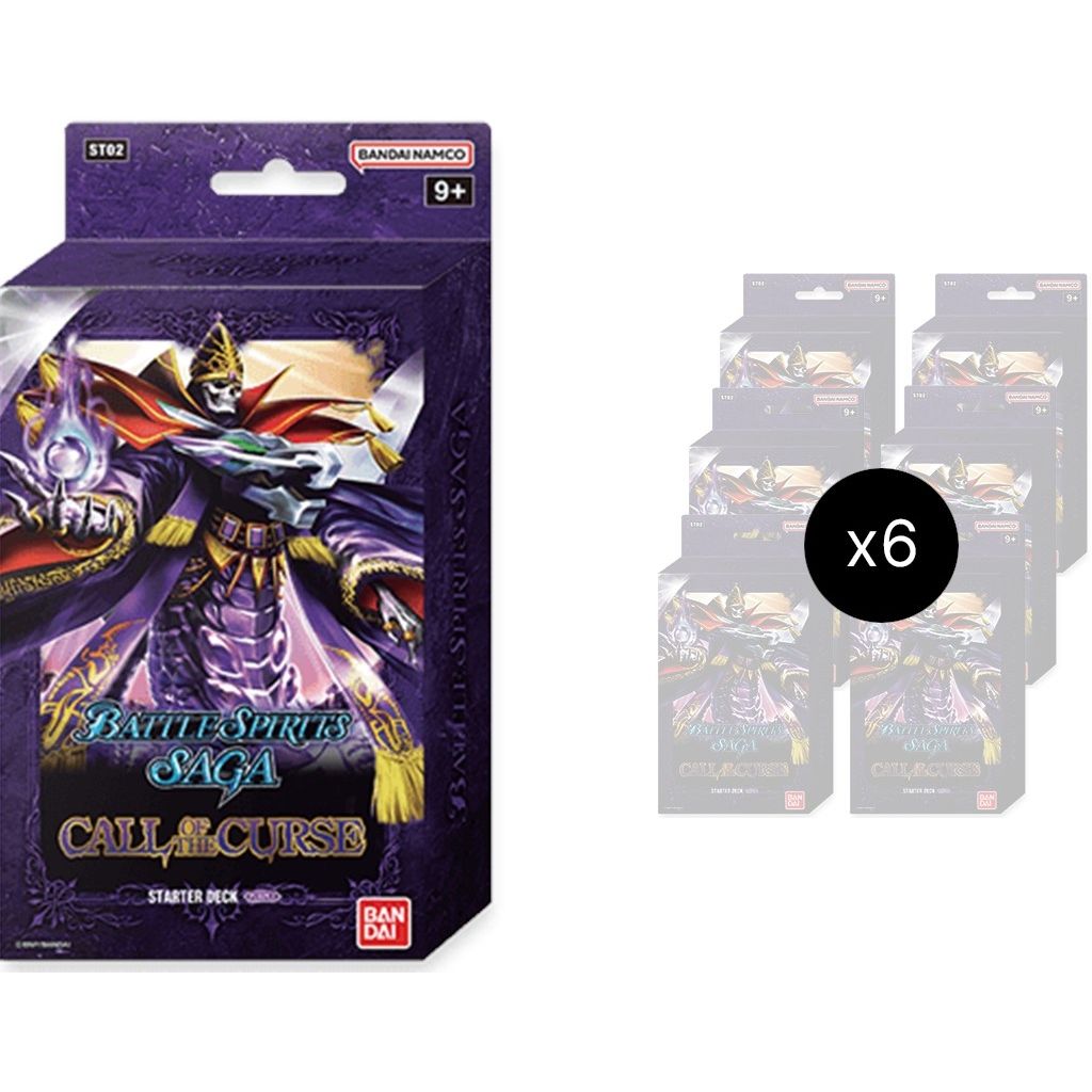 Image for Starter Deck 2: Call of the Curse Display - Battle Spirits Saga