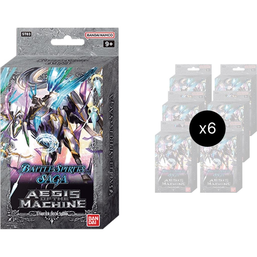 Image for Starter Deck 3: Aegis of the Machine Display - Battle Spirits Saga
