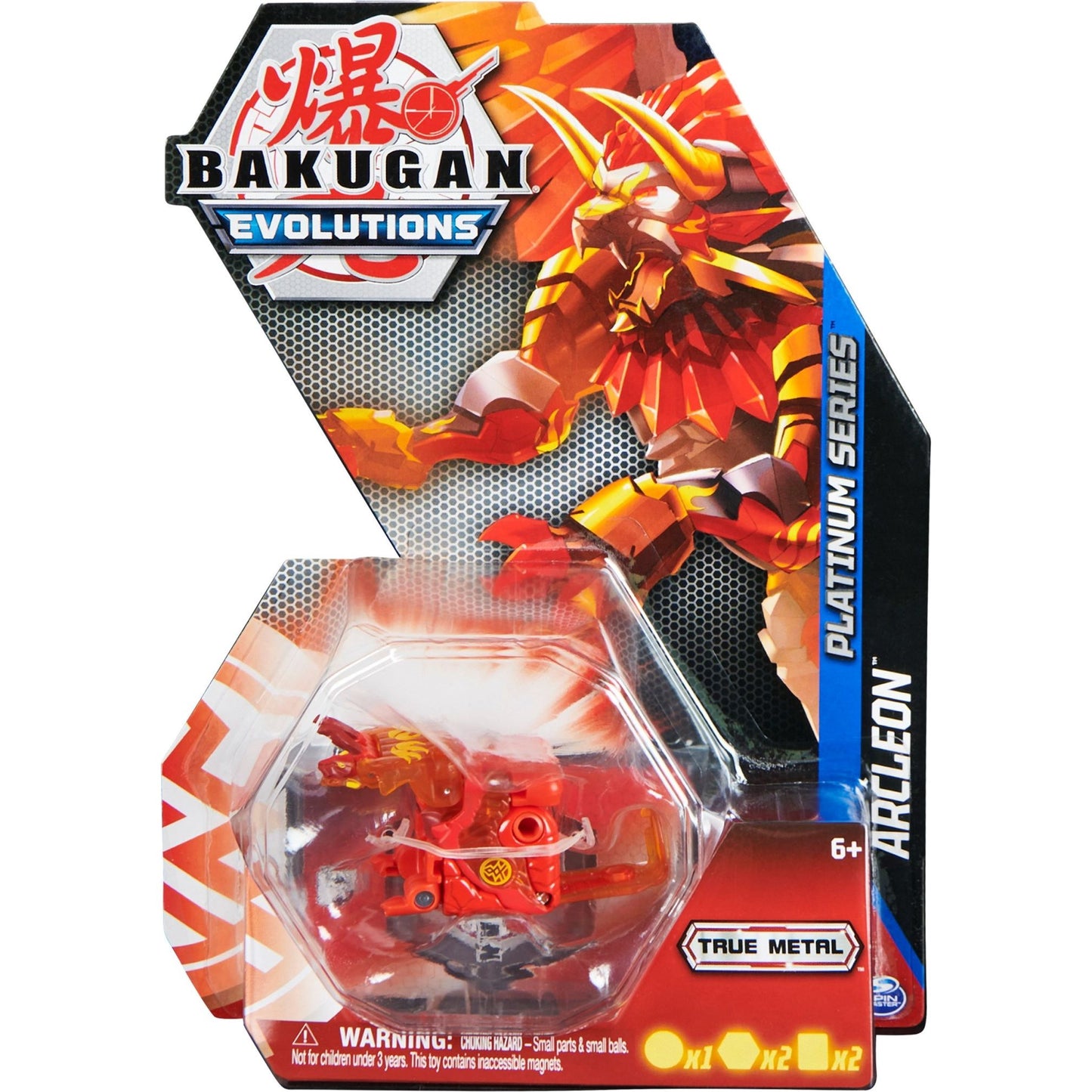Image for Platinum Series Bakugan Single Pack - Pyrus Platinum Arcleon - Bakugan TCG