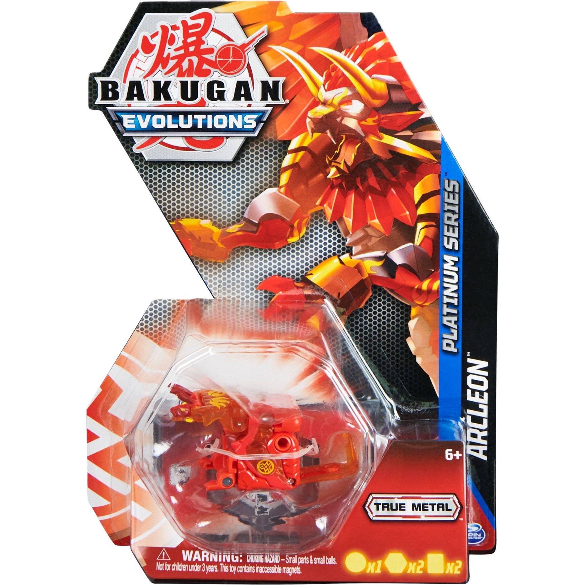 Image for Platinum Series Bakugan Single Pack - Pyrus Platinum Arcleon - Bakugan TCG