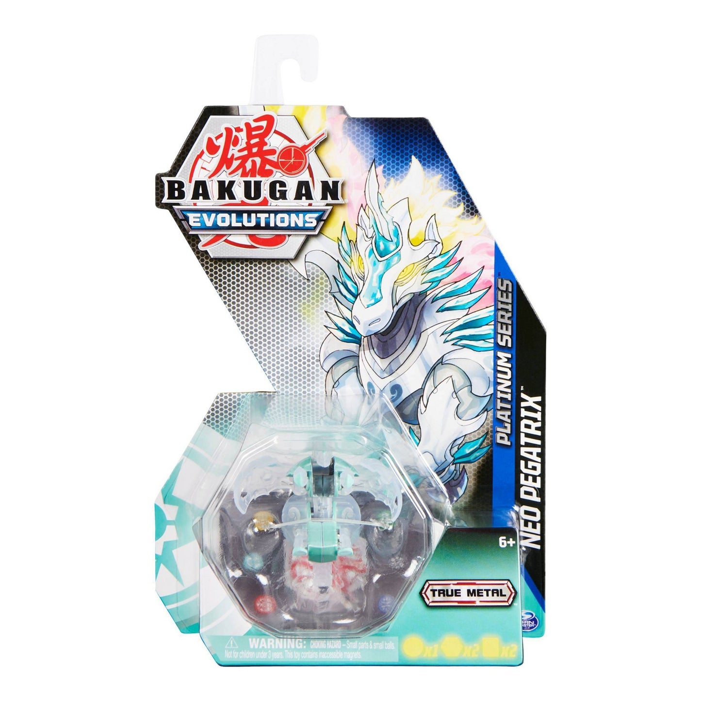 Image for Platinum Series Bakugan Single Pack - Haos Platinum Neo Pegatrix - Bakugan TCG
