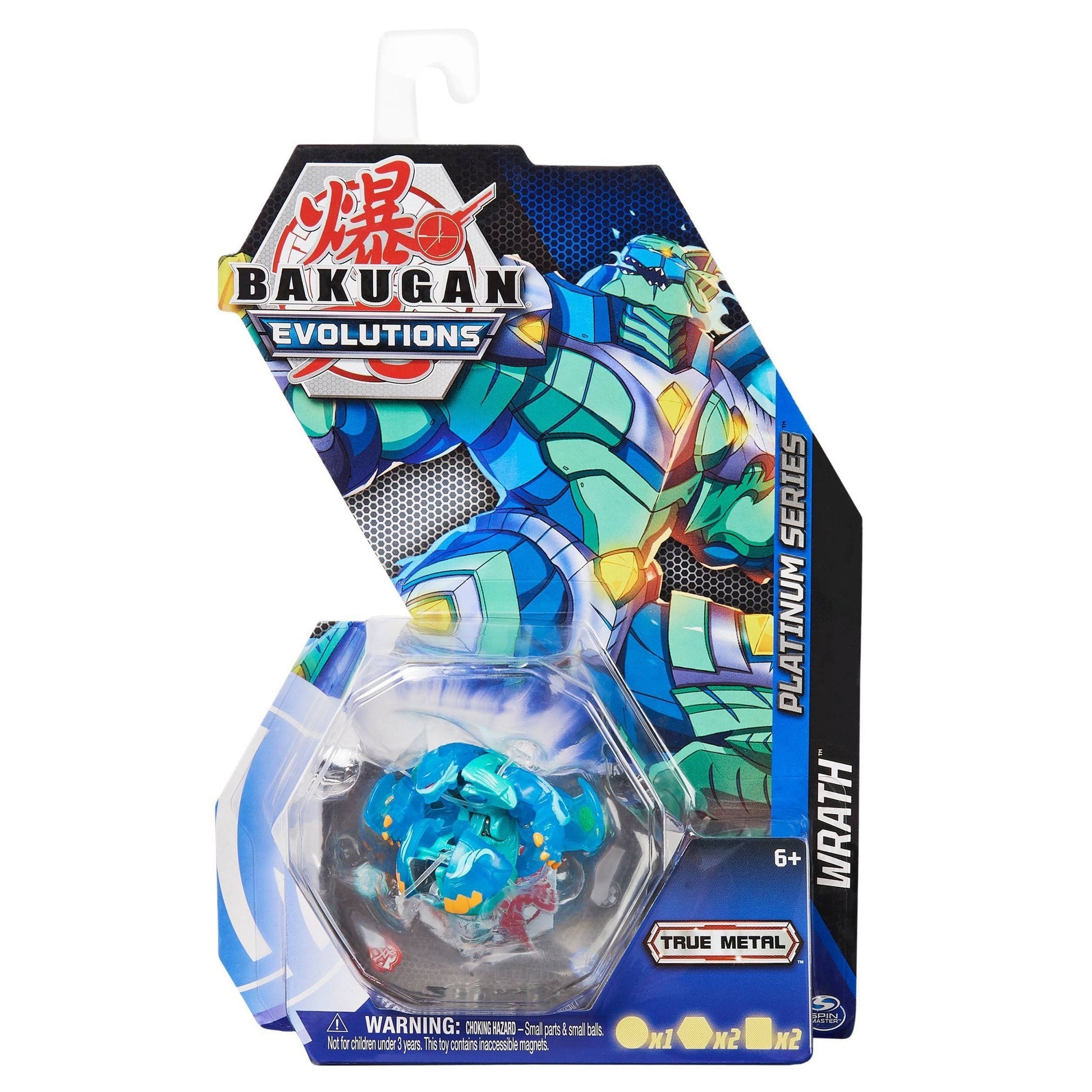 Image for Platinum Series Bakugan Single Pack - Aquos Platinum Wrath - Bakugan TCG