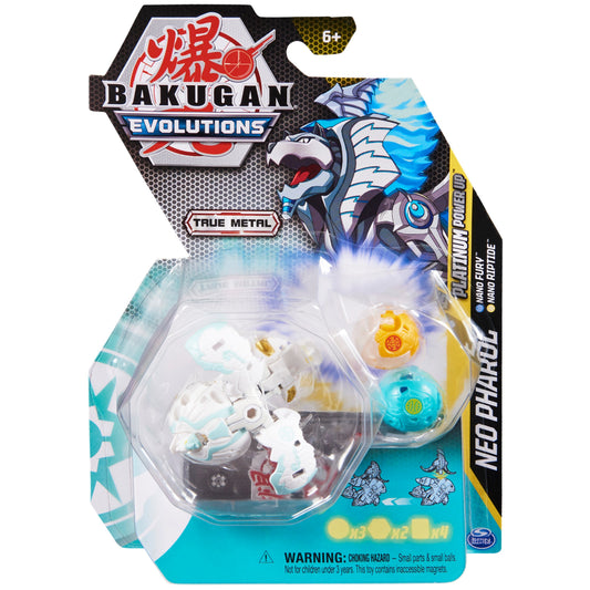 Image for Bakugan Platinum Power Up Pack - Haos Platinum Neo Pharol - Bakugan TCG