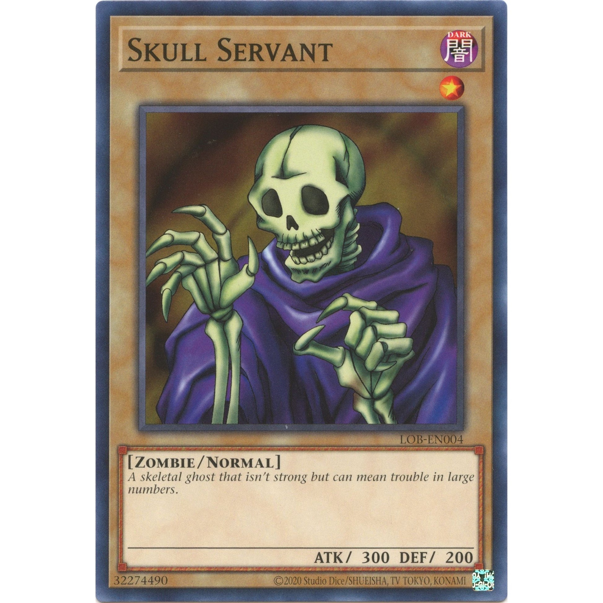 Image for Skull Servant (LOB-EN004) (LOB-EN) - YuGiOh