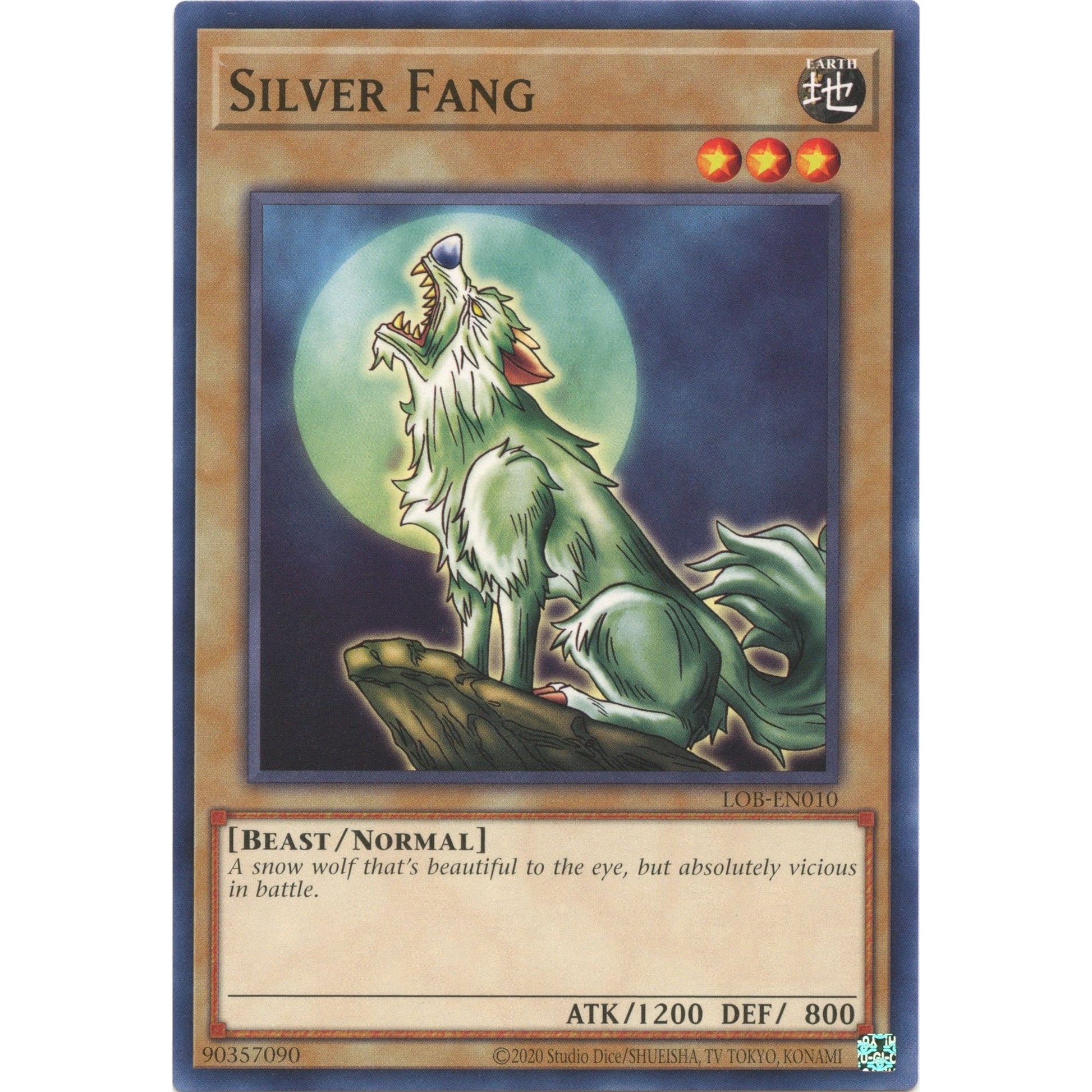 Image for Silver Fang (LOB-EN010) (LOB-EN) - YuGiOh