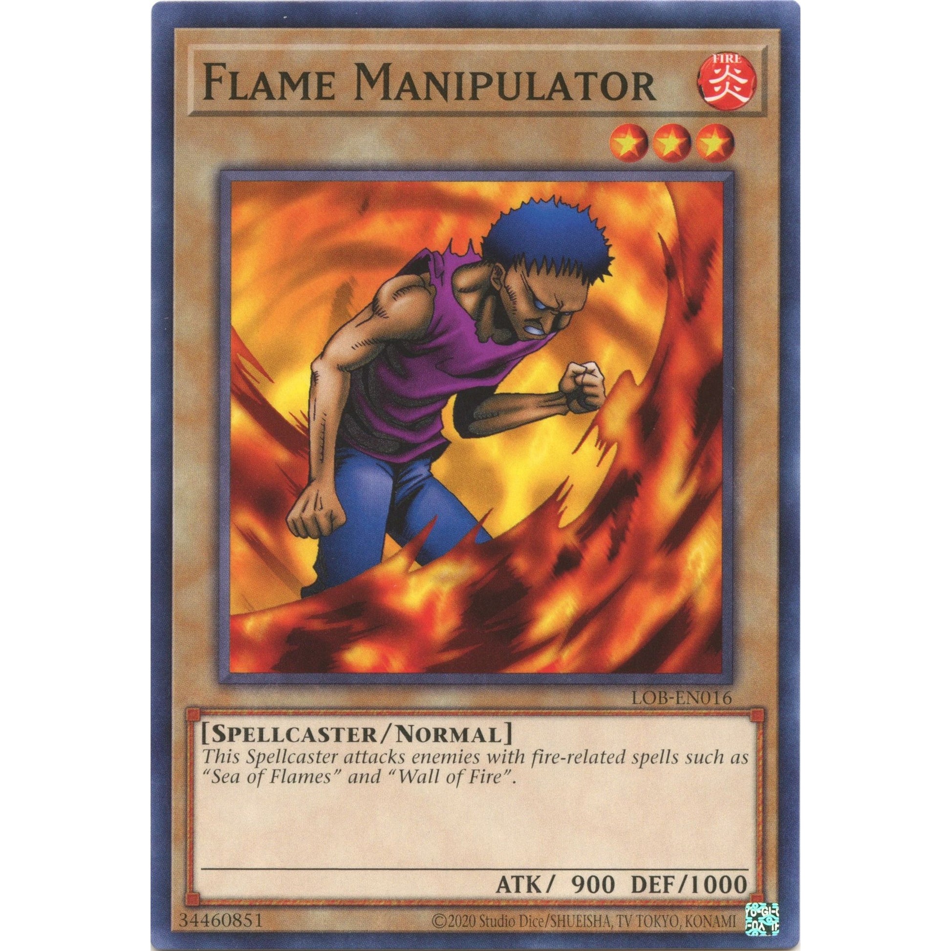 Image for Flame Manipulator (LOB-EN016) (LOB-EN) - YuGiOh