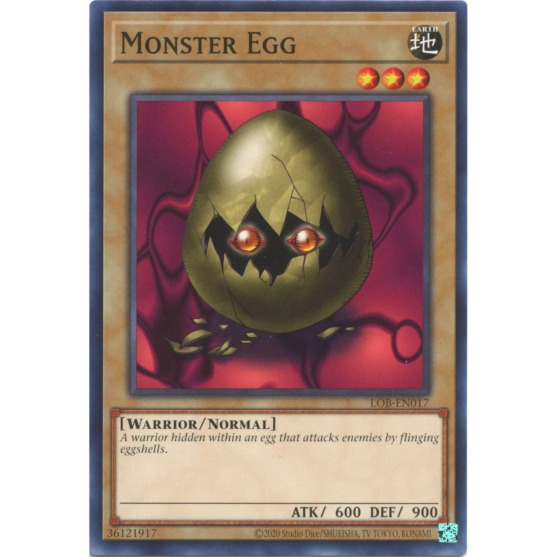 Image for Monster Egg (LOB-EN017) (LOB-EN) - YuGiOh
