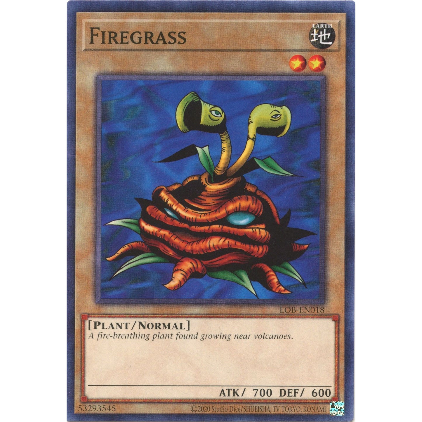 Image for Firegrass (LOB-EN018) (LOB-EN) - YuGiOh
