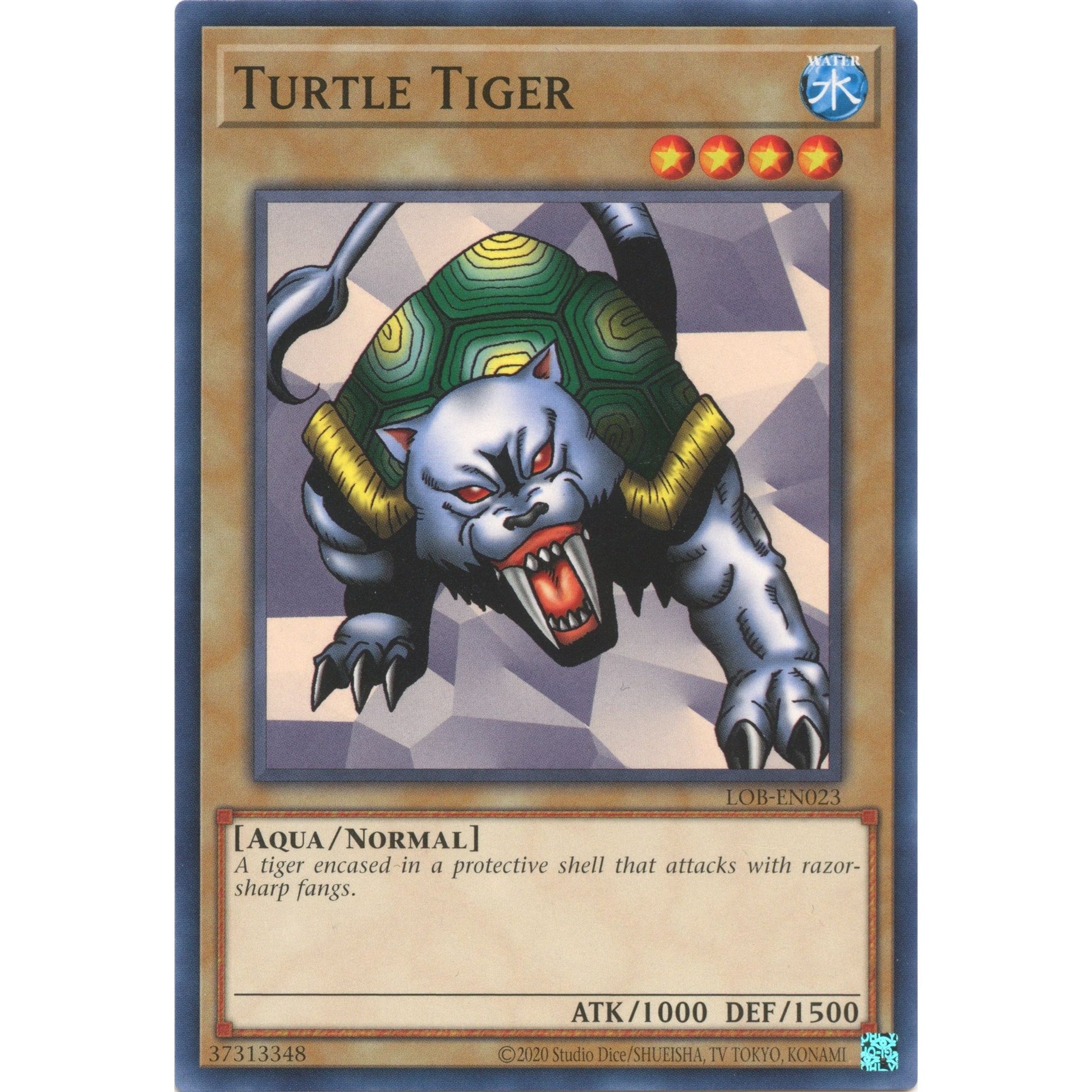 Image for Turtle Tiger (LOB-EN023) (LOB-EN) - YuGiOh