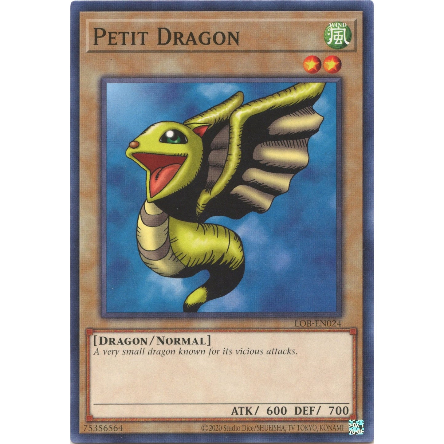Image for Petit Dragon (LOB-EN024) (LOB-EN) - YuGiOh