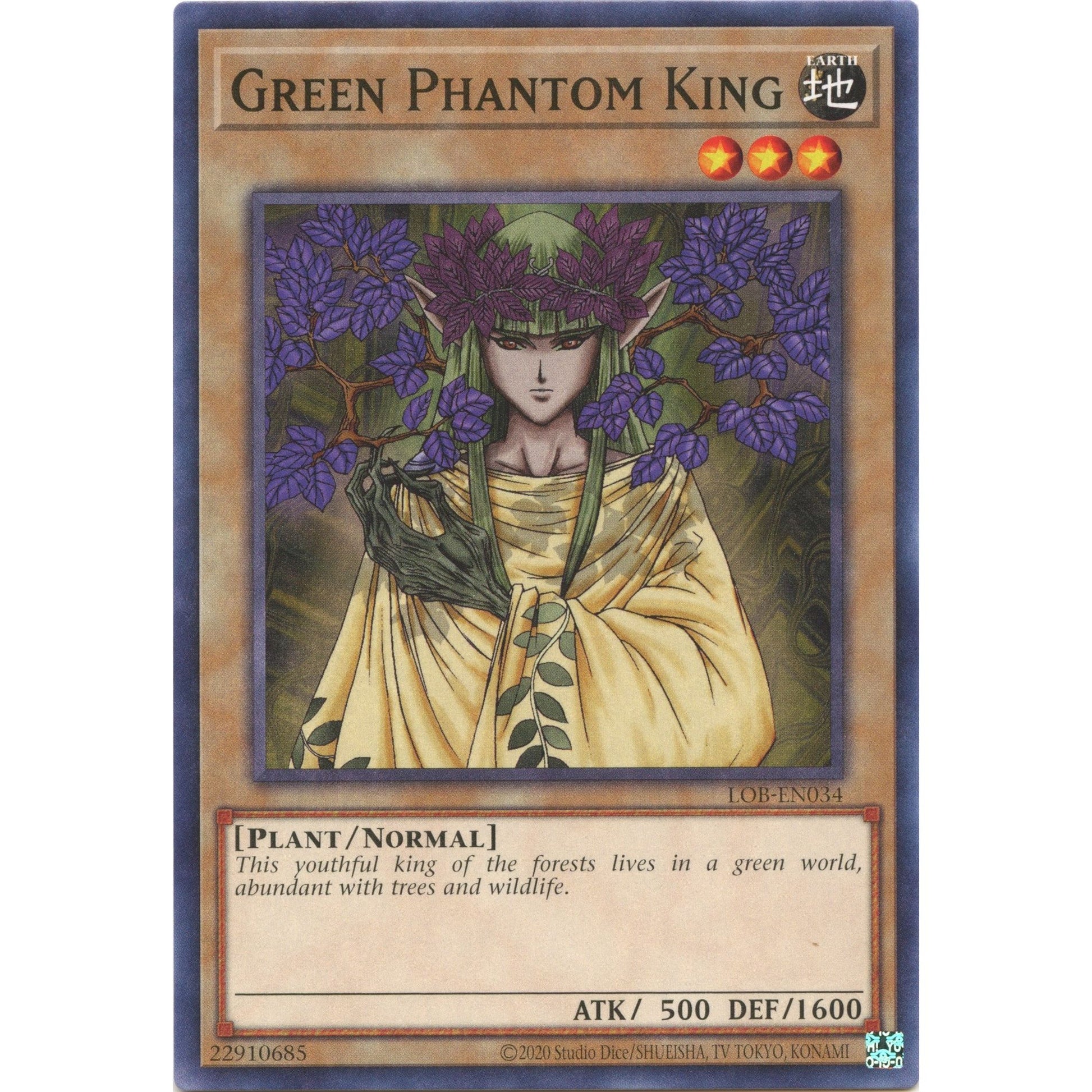 Image for Green Phantom King (LOB-EN034) (LOB-EN) - YuGiOh