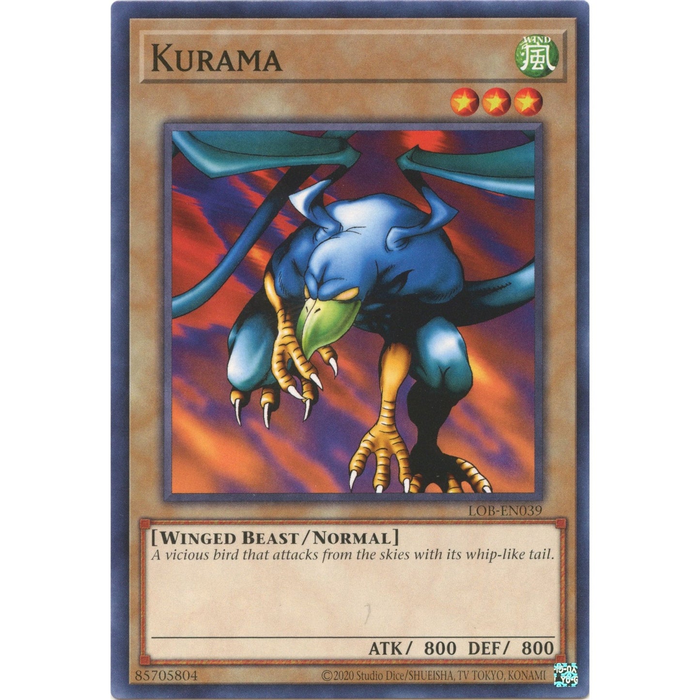 Image for Kurama (LOB-EN039) (LOB-EN) - YuGiOh