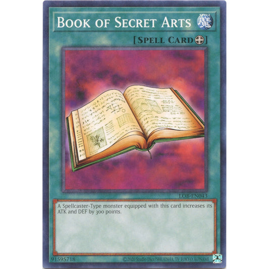 Image for Book of Secret Arts (LOB-EN043) (LOB-EN) - YuGiOh