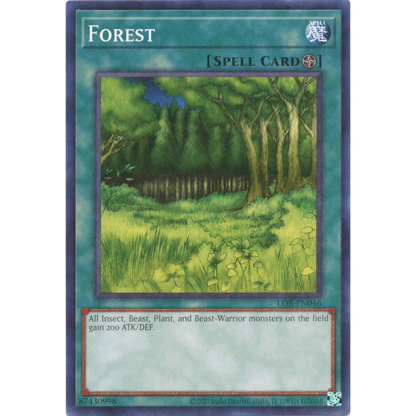 Image for Forest (LOB-EN046) (LOB-EN) - YuGiOh
