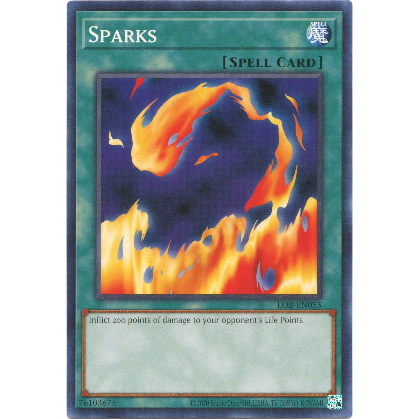 Image for Sparks (LOB-EN055) (LOB-EN) - YuGiOh
