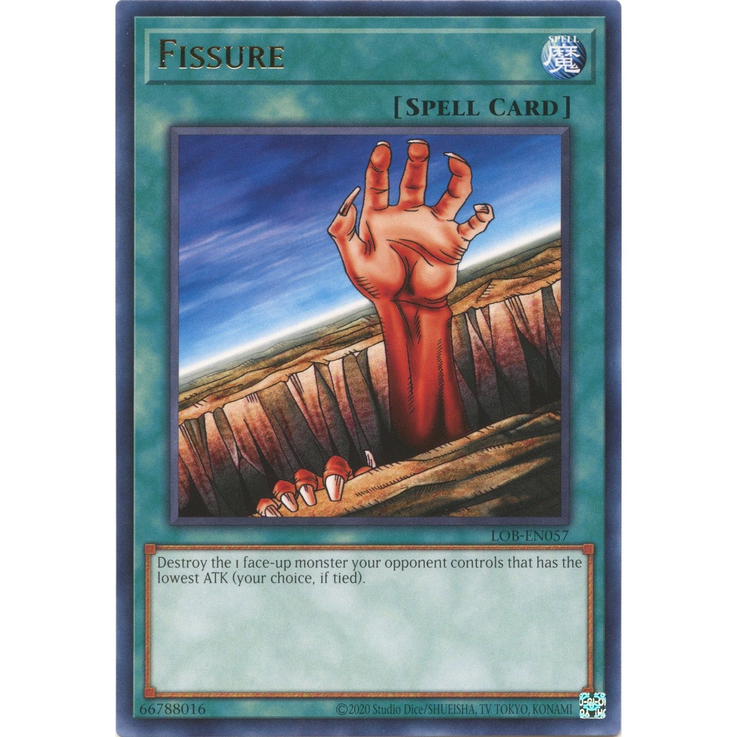 Image for Fissure (LOB-EN057) (LOB-EN) - YuGiOh