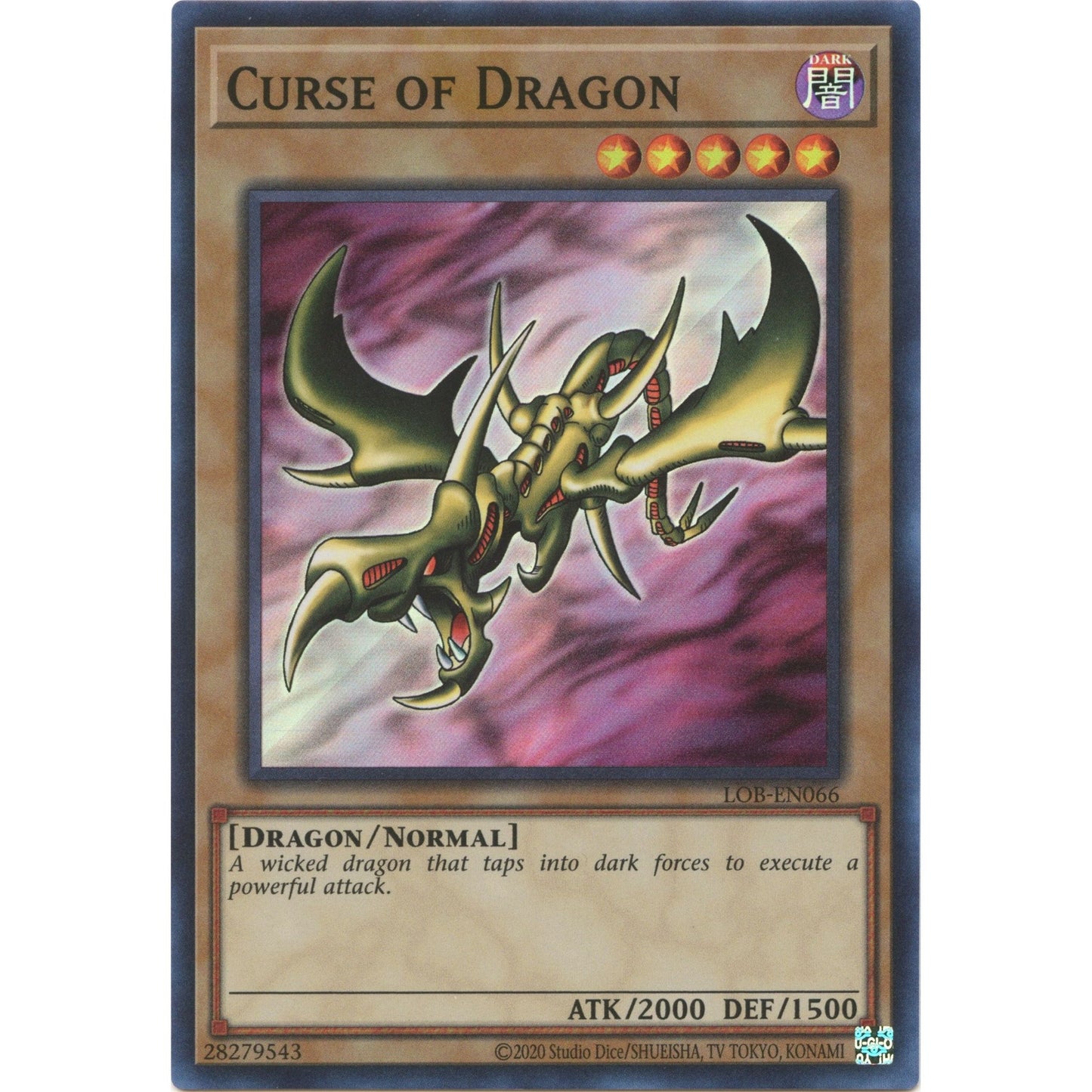 Image for Curse of Dragon (LOB-EN066) (LOB-EN) - YuGiOh