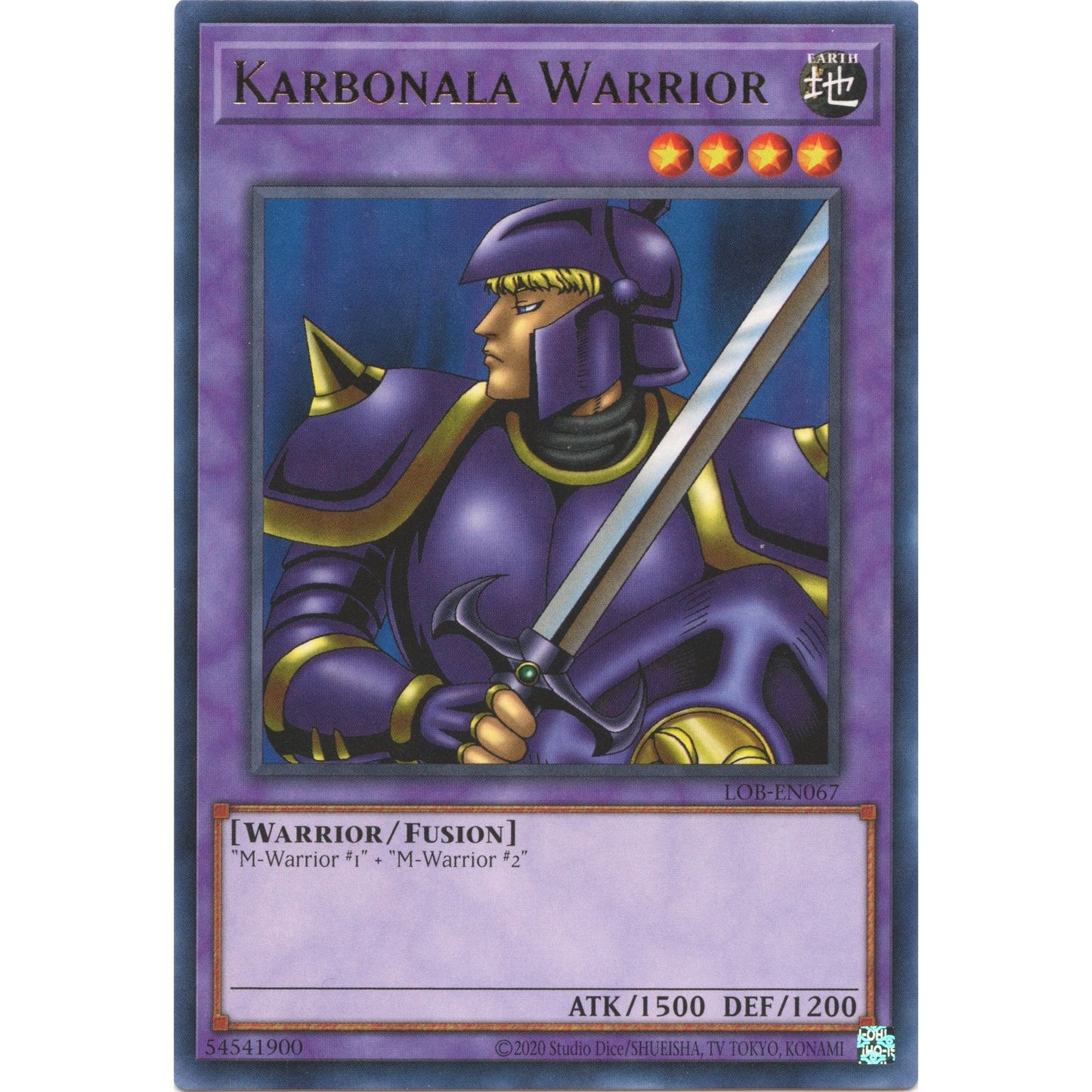 Image for Karbonala Warrior (LOB-EN067) (LOB-EN) - YuGiOh