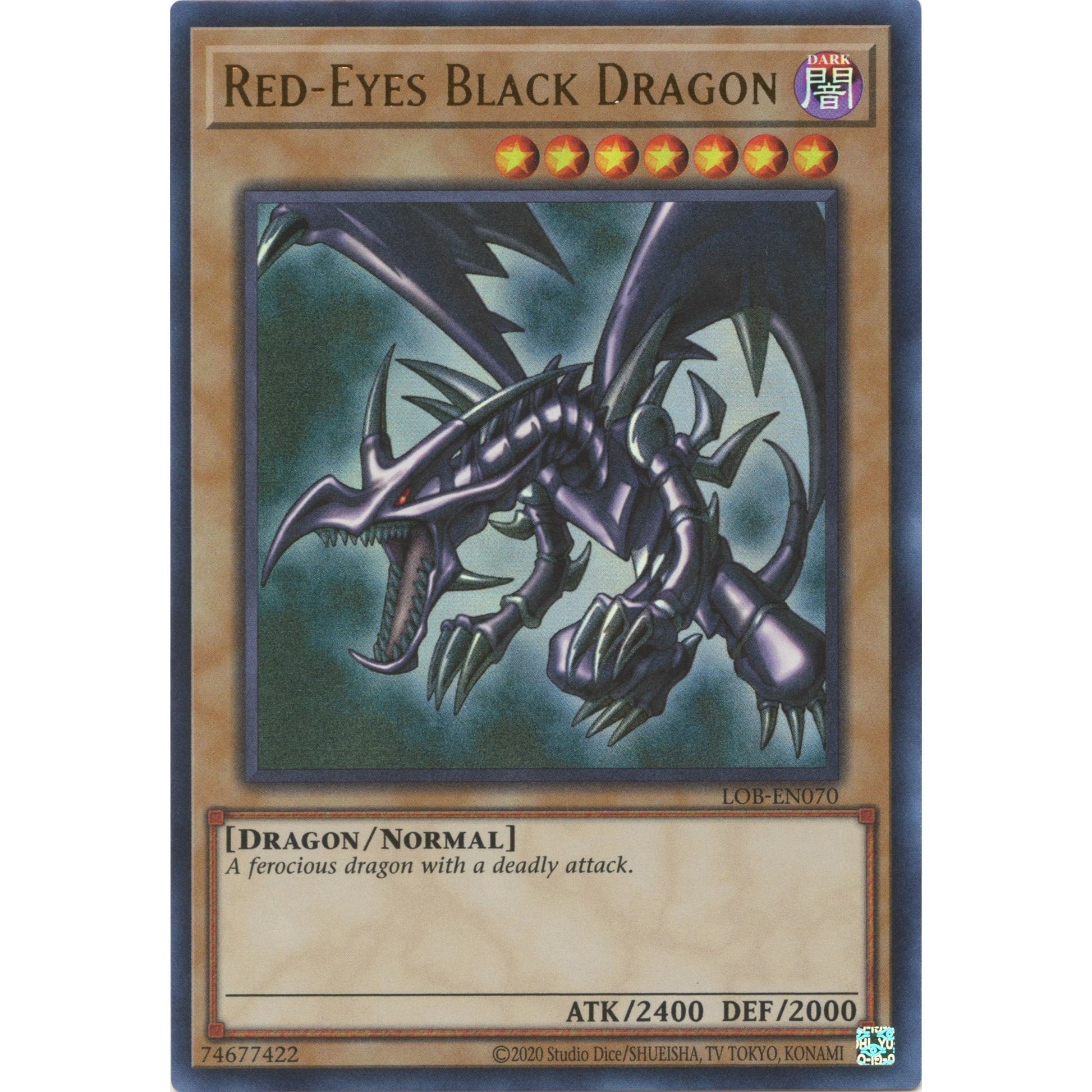 Image for Red-Eyes Black Dragon (LOB-EN070) (LOB-EN) - YuGiOh