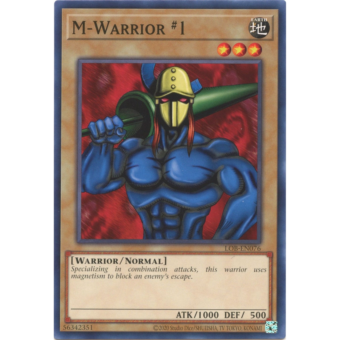 Image for M-Warrior #1 (LOB-EN076) (LOB-EN) - YuGiOh