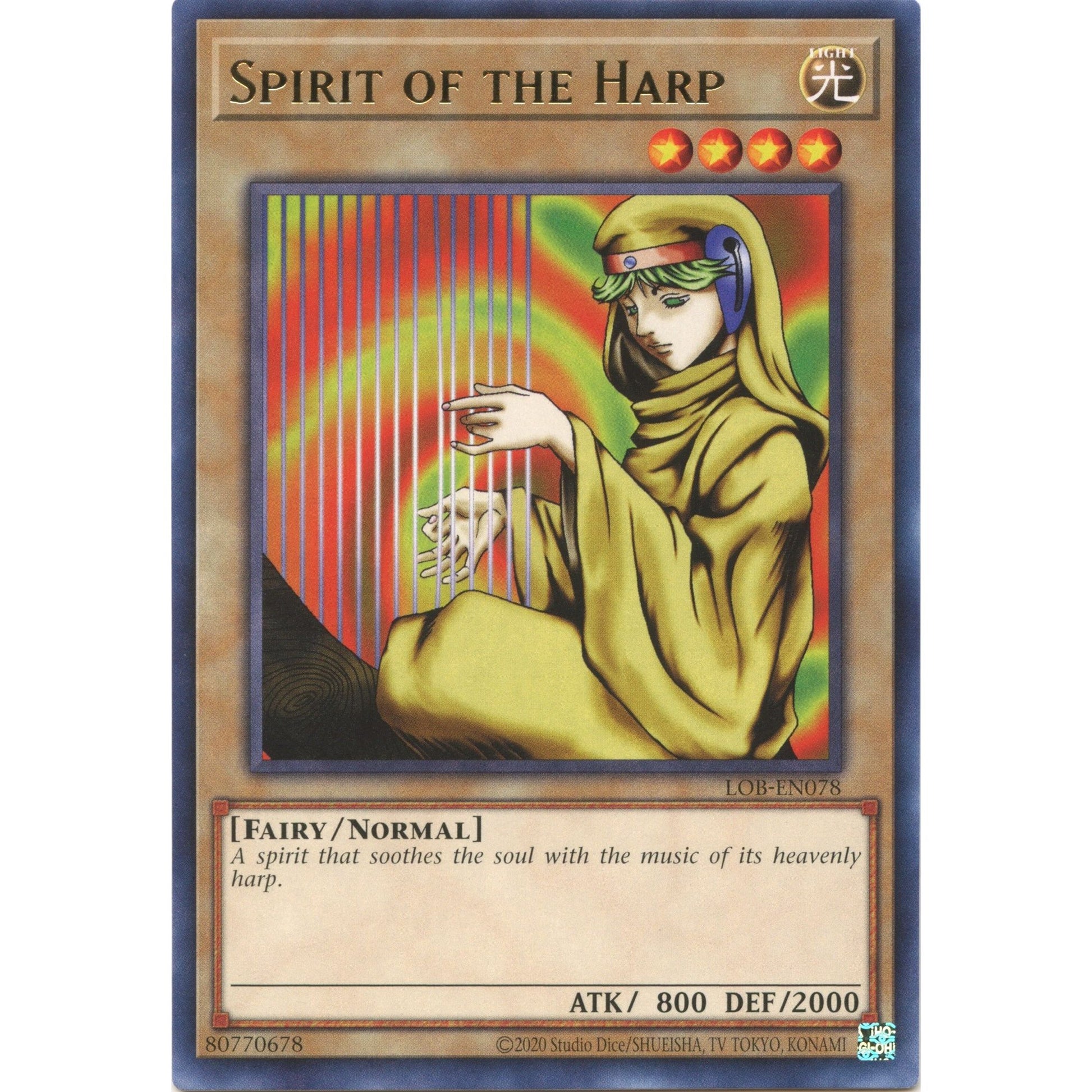 Image for Spirit of the Harp (LOB-EN078) (LOB-EN) - YuGiOh