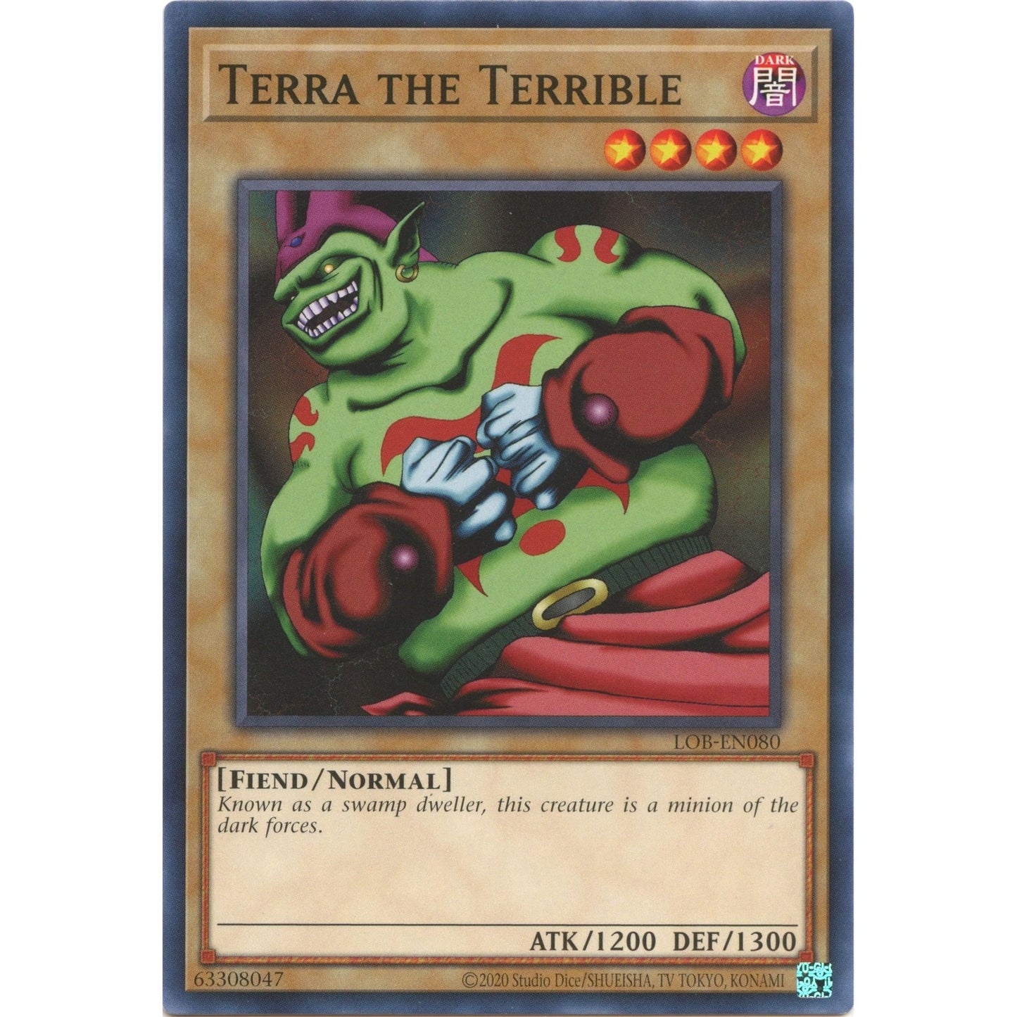 Image for Terra the Terrible (LOB-EN080) (LOB-EN) - YuGiOh